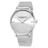 Relogio Masculino Stuhrling Preston 3998 Quartzo 42mm, Prata