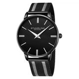 Relogio Masculino Stuhrling Preston 3998 Quartzo 42mm, Preto