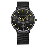 Relogio Masculino Stuhrling Monaco 3931 Quartzo 39mm Esportivo, Preto