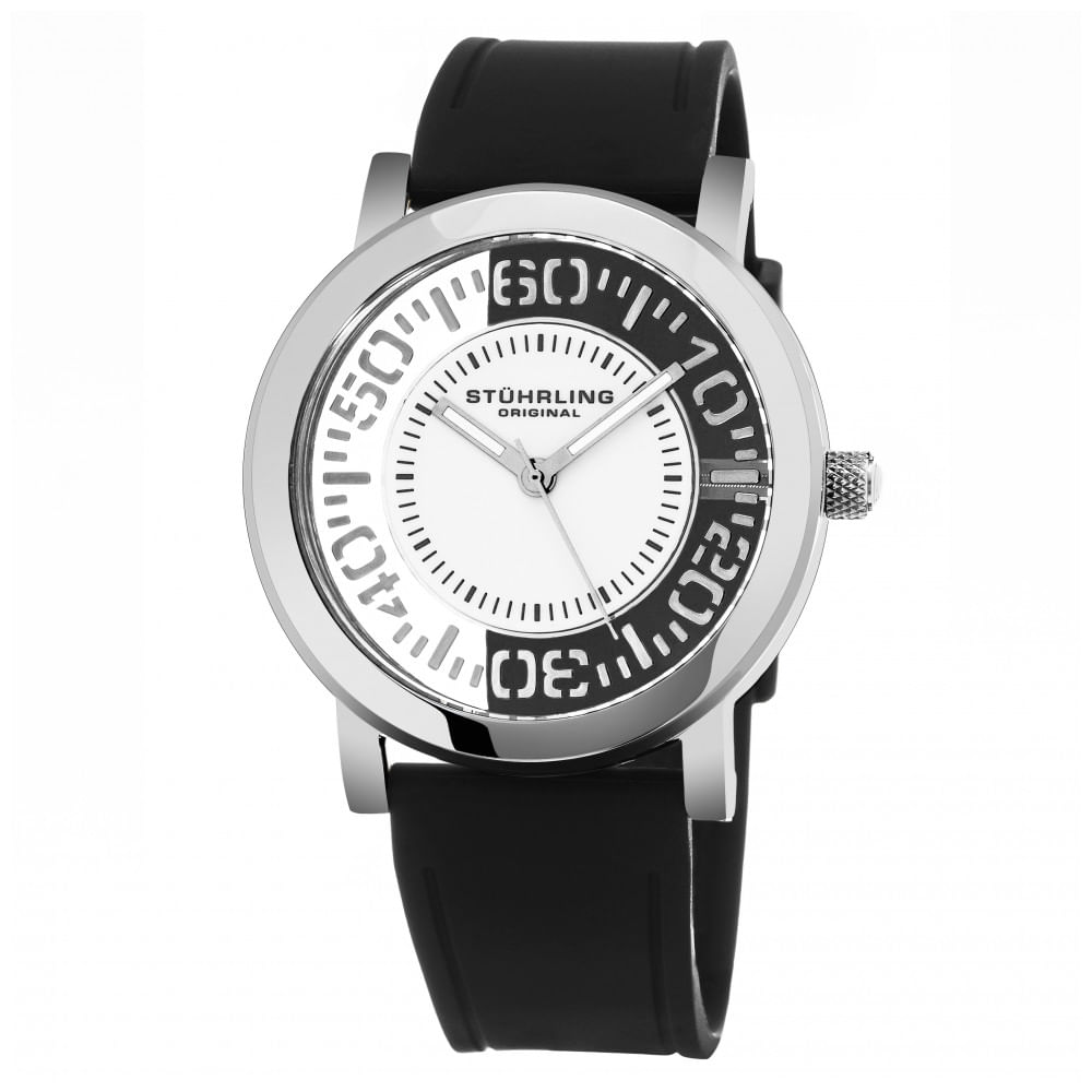 Relogio Masculino Stuhrling Winchester 830 Quartzo 42mm, Preto