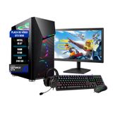 Pc Gamer Completo I5 9400f 8gb Ssd 240 Hd1tb Gtx 1650 Monitor 19 Polegadas