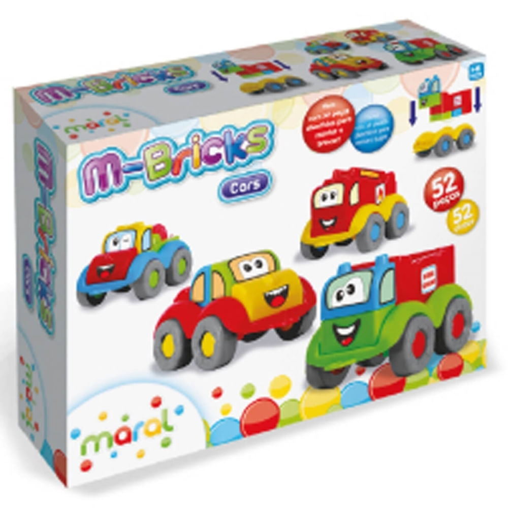 M-bricks Cars Monte Voce Mesmo Seus Carrinhos Maral