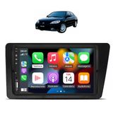 Kit Multimídia Civic 2001 / 2006 7 Pol Carplay Androidauto Usb Bt Fm - 708br Roadstar
