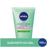Sabonete Em Gel Facial Nivea Controle Do Brilho Efeito Matte 145g