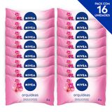 NIVEA Sabonete Orquídeas em Barra 85g - 16 unidades