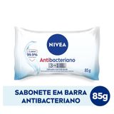 Nivea Sabonete Em Barra Antibacteriano 3 Em 1 85g