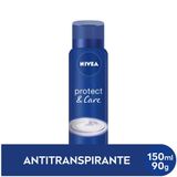 Desodorante Antitranspirante Aerosol Nivea Protect &amp; Care 150ml