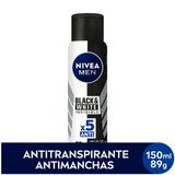 Desodorante Antitranspirante Aerosol Nivea 150ml Invisible For Black &amp; White