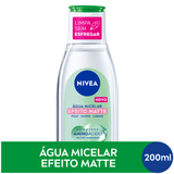 NIVEA Água Micelar Solução de Limpeza 7 em 1 Efeito Matte 200ml