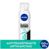 Desodorante Antitranspirante Aerosol Nivea 150ml Black &amp; White Fresh