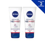 NIVEA Creme Para as Mãos 3 em 1 Reparação com Dexpanthenol 75g - 2 unidades