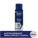 Nivea Antitranspirante Derma Protect Clinical Masculino 150ml