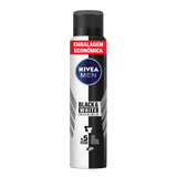 Nivea Men Desodorante Antitranspirante Aerosol Invisible Black &amp; White Promo 200ml