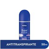 Nivea Desodorante Antitranspirante Roll On Protect &amp; Care 50ml