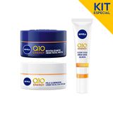 Kit Q10 Plus C + Olhos - Creme Facial Ant. Dia Q10 Plus C Fps15 50ml + Creme Facial Ant. Noite Q10 Plus C 50ml +creme Ant. Olhos Q10 Plus C 15ml