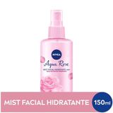 Nivea Aqua Rose Mist Facial Hidratante 150ml