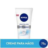 Nivea Creme Para As Mãos  3 Em 1 Ação Antibac. 75g