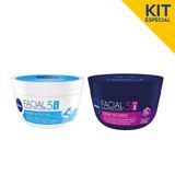 Kit Creme Facial Nivea Noturno 100g + Creme Facial Nivea Nutritivo