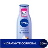 Hidratante Desodorante Nivea Soft Milk 200ml