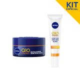 Kit Q10 Noite Plus C + Olhos - Creme Facial Ant. Noite Q10 Plus C 50ml +creme Ant. Olhos Q10 Plus