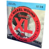 Encordoamento Guitarra 12-54 Exl145 D&#39;addario Nickel Wound