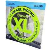 Encordoamento Guitarra 8,5-39 Exl130+ D&#39;addario Nickel Wound