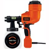 Pistola De Pintura E Pulverizador Hvlp De 110 Volts - Bdph200b-br - Black &amp; Decker