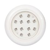 Luminária De Led Rgb Blindado Abs Para Piscina 12w Ip68 Noll