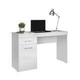 Mesa Escrivaninha 1 Porta Vitoria Para Escritório Demobile Cor:branco