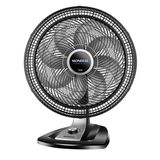 Ventilador De Mesa Turbo 50cm 8 Pás 140w Vtx-50-8p Pt 220v