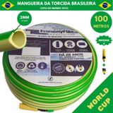 Mangueira Para Jardim Verde E Amarela 100 Metros - World Cup