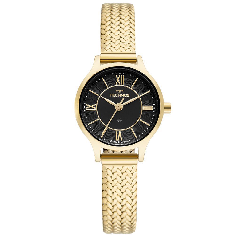 Relógio Technos Feminino Mini Dourado Gl32ah/1p