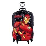 Mochila De Carrinho Homem De Ferro Em 3d Infantil Rígida