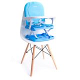 Cadeira De Refeição Portátil Pop Azul Cosco Kids