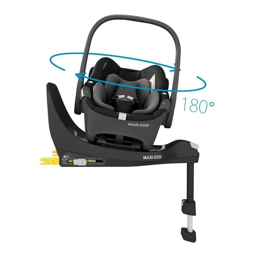 Bebê Conforto Pebble 360 Com Base Familyfix 360 - Maxi Cosi - Essential Black