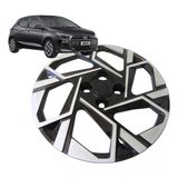 Calota Grid Compatível Hb20/hb20s 2024 Aro 15 Cubo Padrão Preta/prata