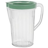 Jarra 2 Litros Para Suco Água Com Tampa Plástico Bpa Free