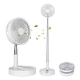 Ventilador Dobrável Portátil Piso Mesa Usb Ajustável
