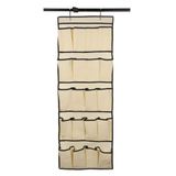 Sapateira De Porta E Parede 20 Sapatos Divisorias Organizador Vertical Com Capacidade Para 10 Pares