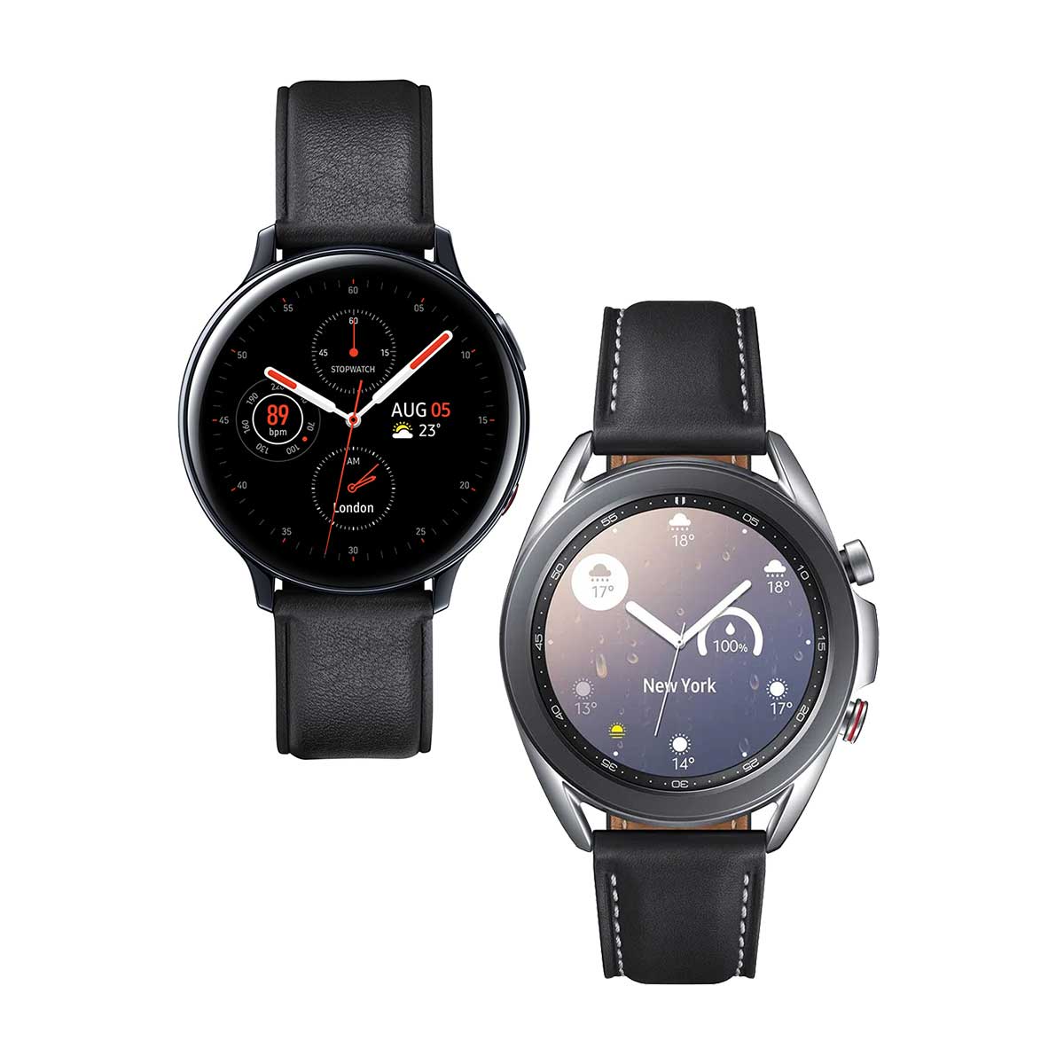 kit-smartwatch-samsung-2-pecas--galaxy-watch3-41mm-lte-prata---galaxy-active2-lte-44mm-preto-1.jpg