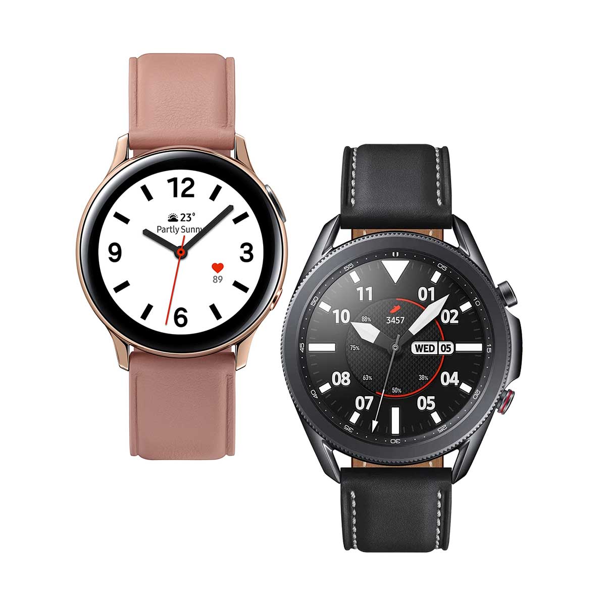 kit-smartwatch-samsung-2-pecas--galaxy-watch3-45mm-lte-preta---galayx-active2-galaxy-active2-40mm-rose-1.jpg