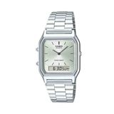 Relógio Casio Vintage Prata Unissex Aq-230a-7amqydf-sc