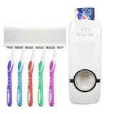 Dispenser Automático Pasta De Dente Com Suporte Escovas