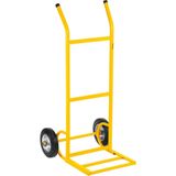 Carrinho P/transporte De Carga C/roda Maciça Suporta 150 Kg