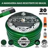 Mangueira De Jardim Extremamente Resistente 20 Mts - Gf.