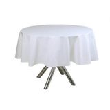 Toalha De Mesa 6 Lugares Easy Wash Redonda Sienna - Karsten