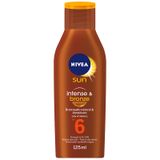 Loção Bronzeadora Nivea Sun Intense Bronze Fps6 125ml