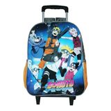 Mochila Naruto Boruto Rodinhas Oficial Masculina Grande Top