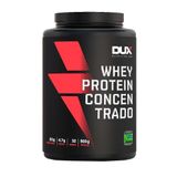 Whey Protein Concentrado 900g Dux - Pote - Chocolate Branco