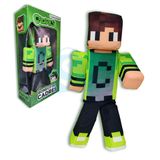 Boneco Cadres Youtuber Minecraft Streamers 35cm